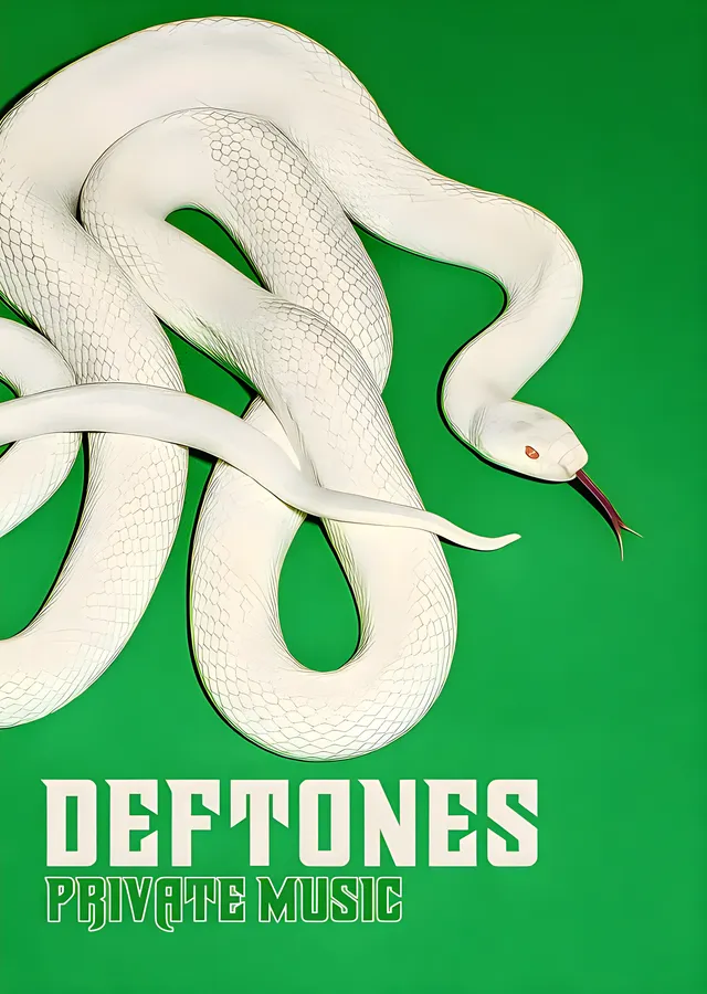 Deftones - Private Music metal tablo