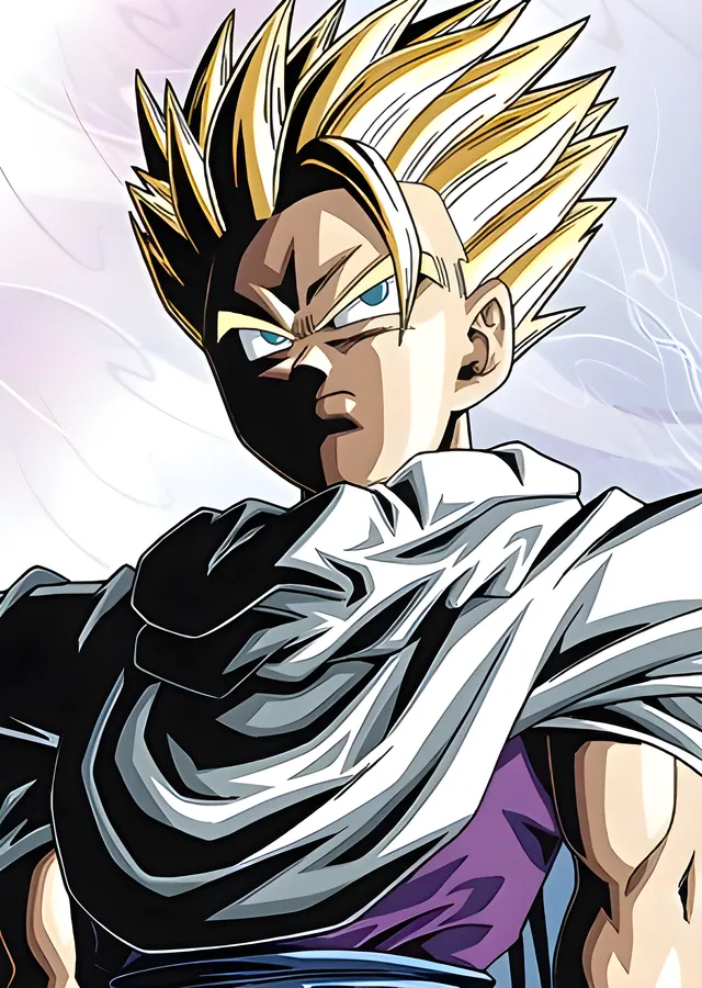 Dragon Ball Z: Süper Saiyan Gohan metal tablo