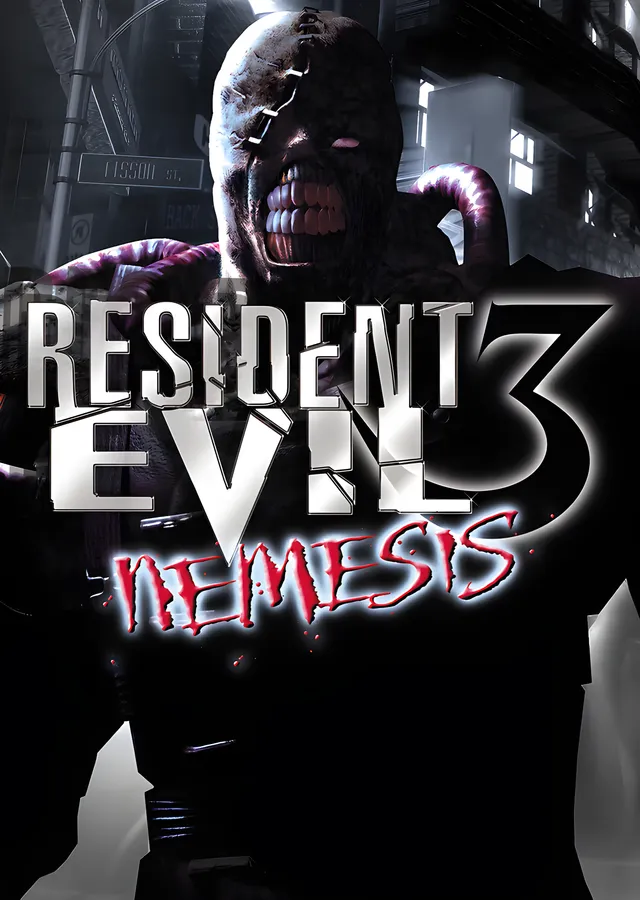 Resident Evil 3 - Nemesis metal tablo
