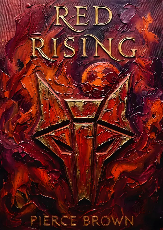 Red Rising - Kabartma Amblem metal tablo