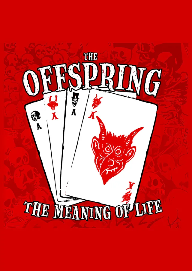 The Offspring - Dört As ve Şeytan metal tablo