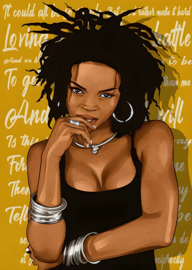 Lauryn Hill - Hardal Zeminde Şarkı Sözleri metal tablo