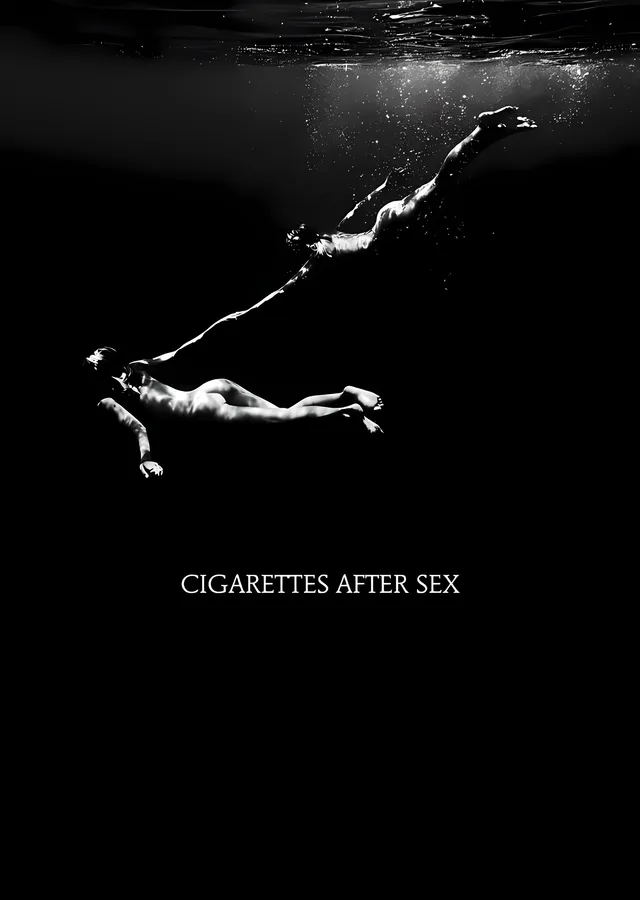 Cigarettes After Sex - Su Altında metal tablo