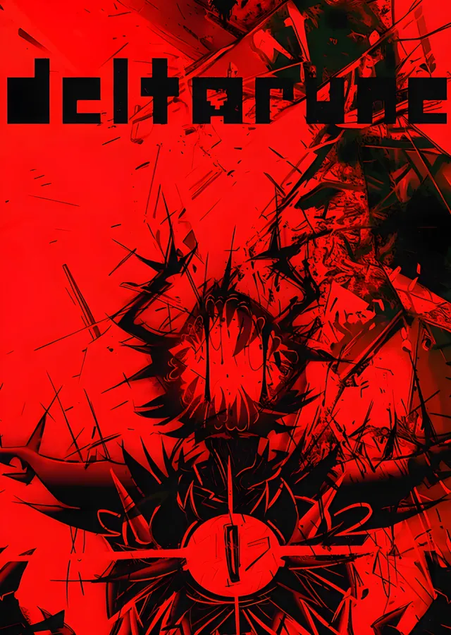 Deltarune metal tablo