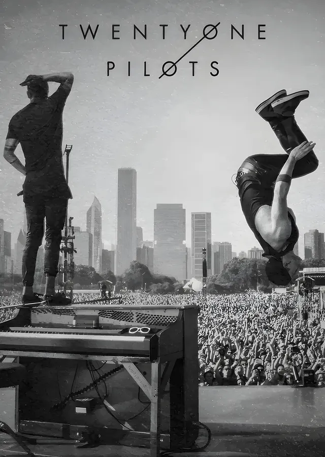 Twenty One Pilots - Vessel metal tablo