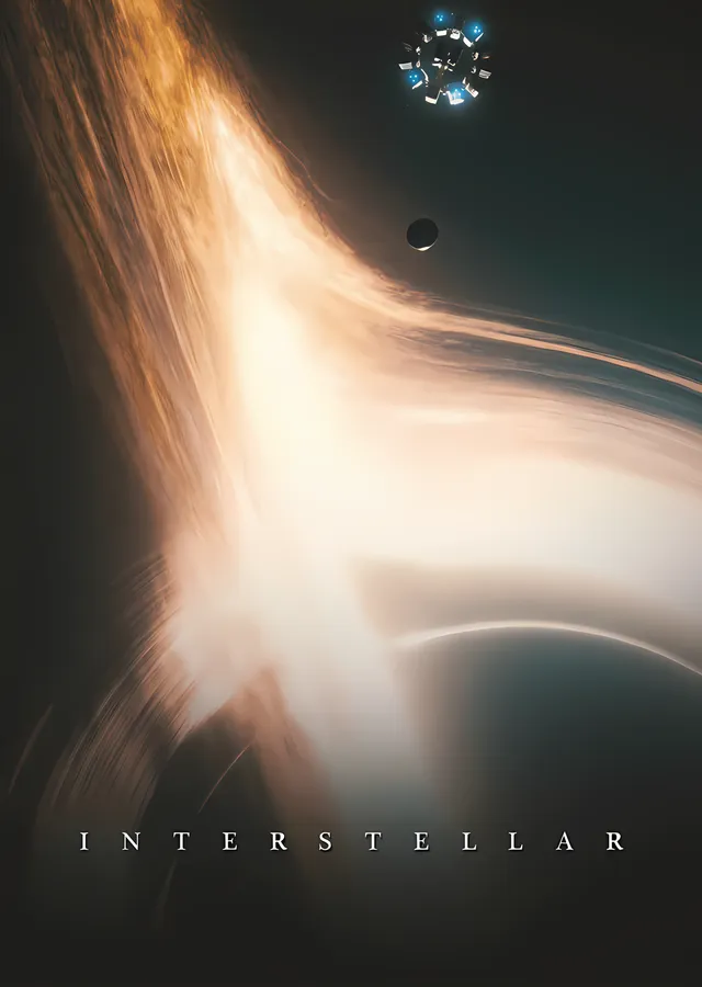 Interstellar - Kara Delik metal tablo