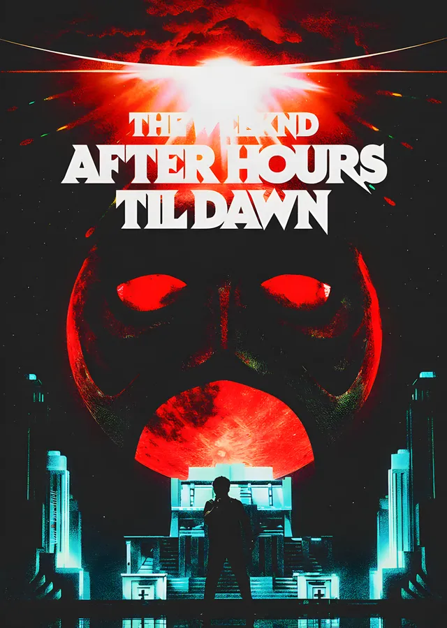 The Weeknd - After Hours Til Dawn metal tablo