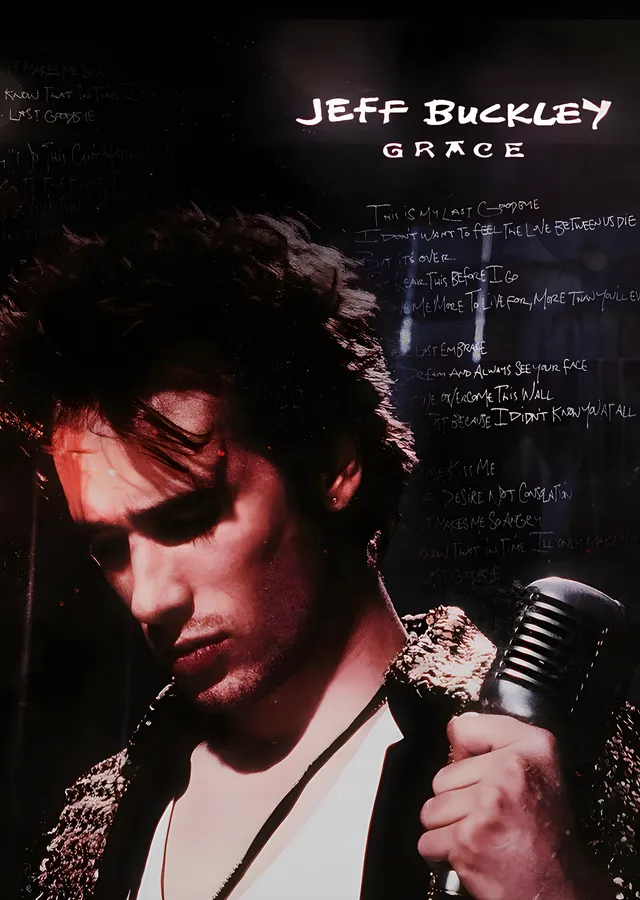 Jeff Buckley - Grace metal tablo