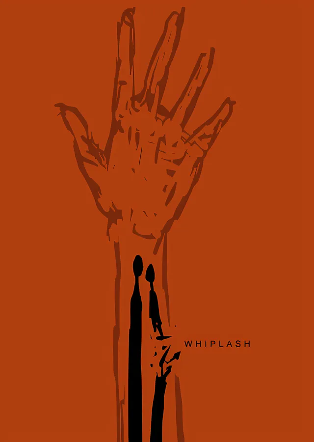Whiplash - El ve Baget metal tablo
