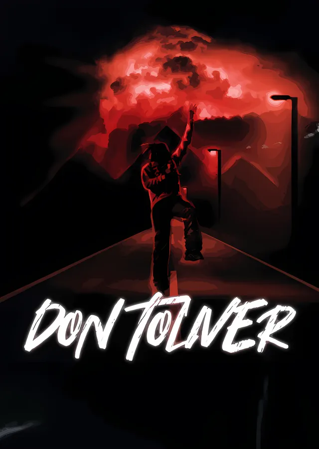 Don Toliver - Kızıl Patlamanın Önünde metal tablo
