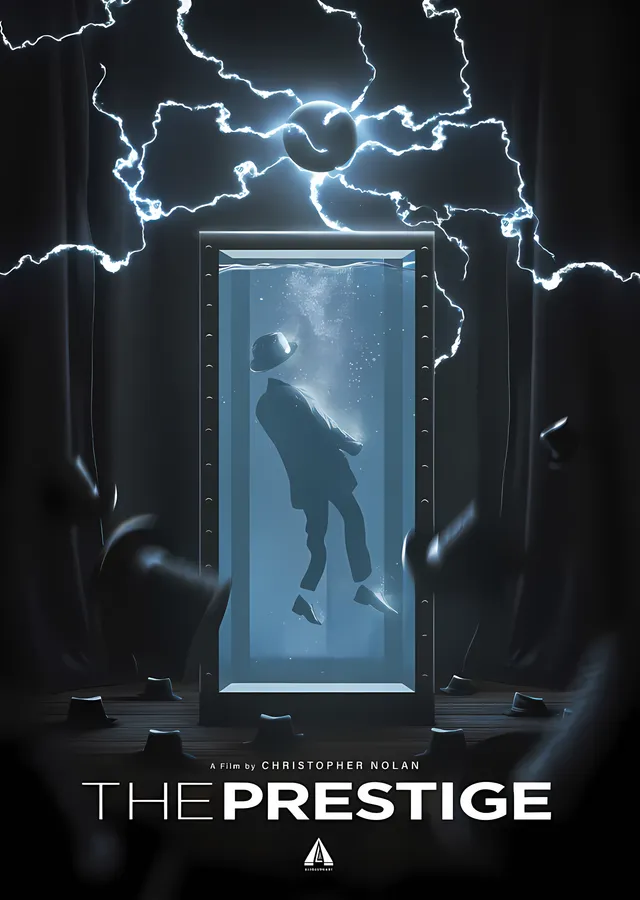The Prestige - Şimşekli Kapı metal tablo