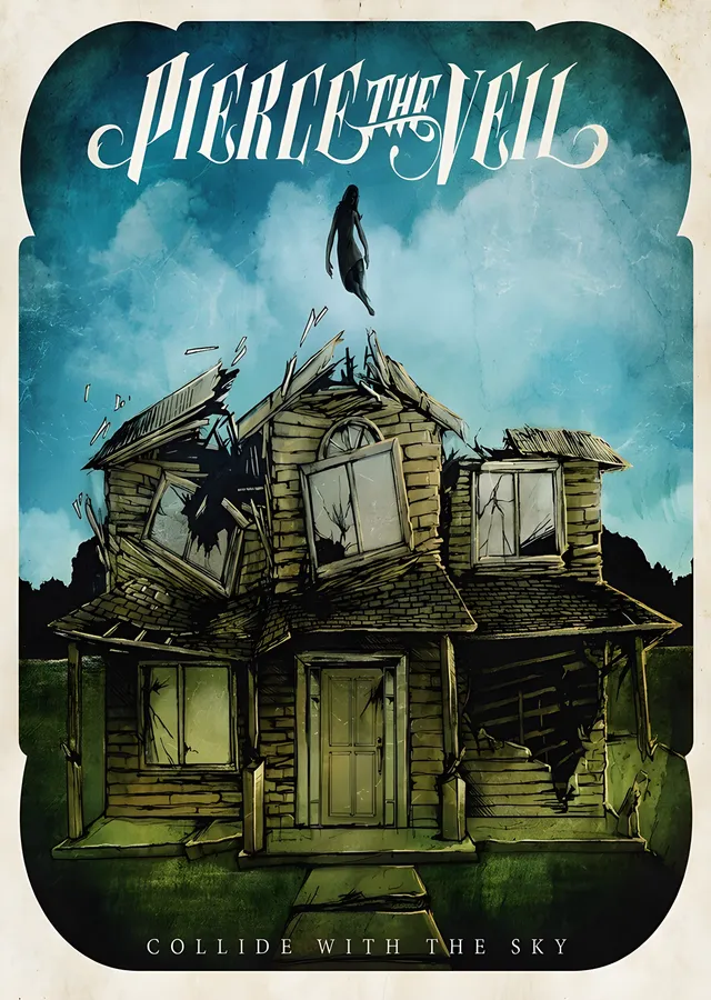Pierce the Veil - Collide with the Sky metal tablo