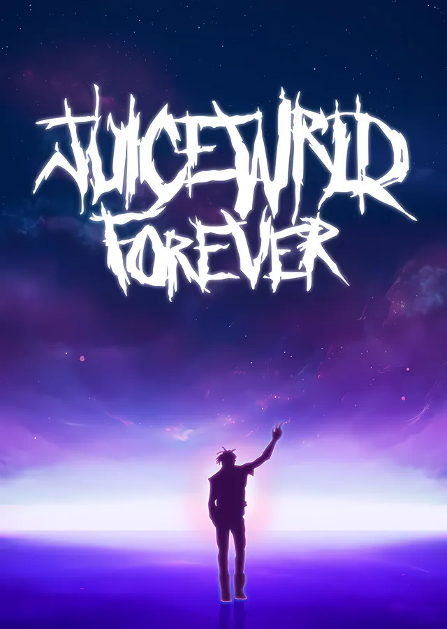 Juice WRLD - Mor Ufukta Forever metal tablo