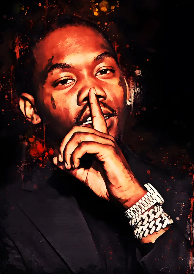 Migos - Kırmızı Işıkta Sus İşareti metal tablo