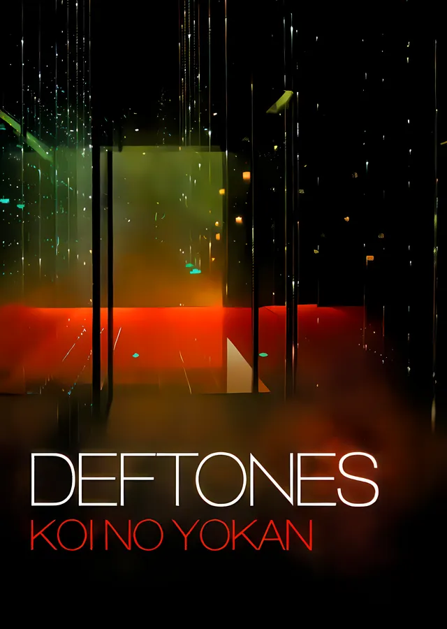 Deftones - Koi No Yokan Işık metal tablo