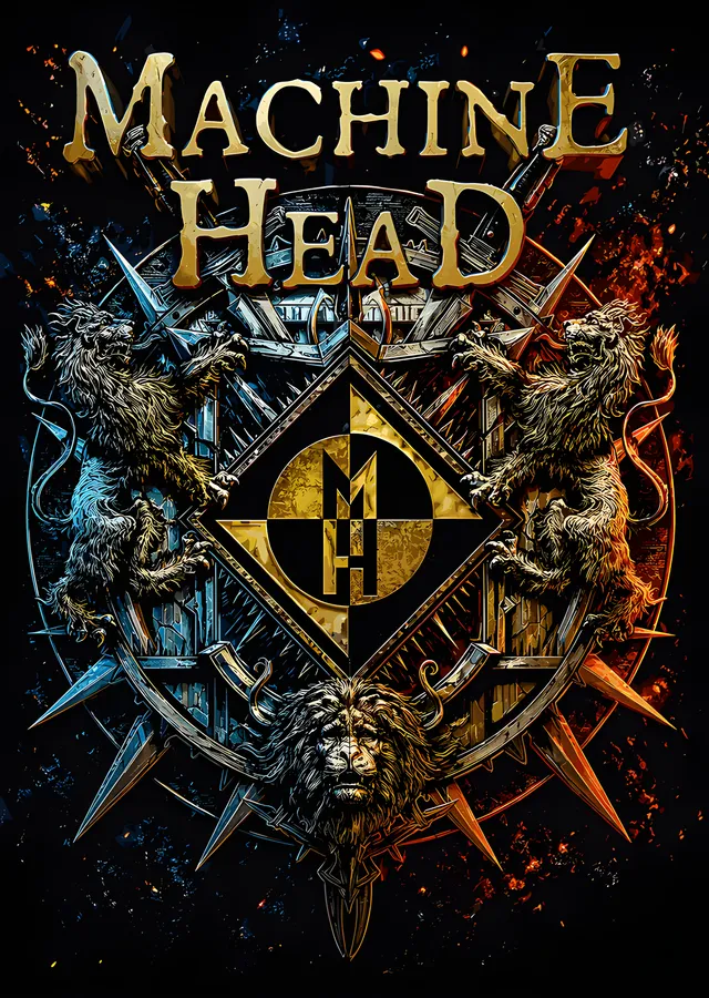 Machine Head metal tablo