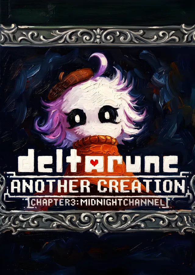 Deltarune - Another Creation Kapağı metal tablo