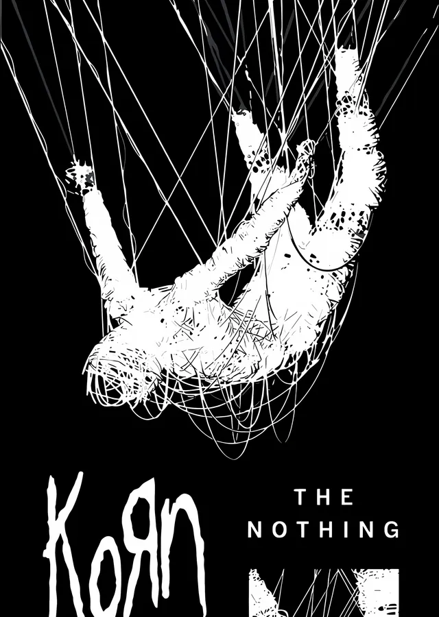 Korn - The Nothing Kuklası metal tablo
