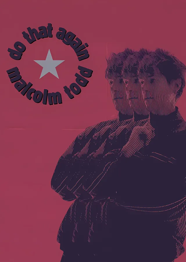 Malcolm Todd - Do That Again: Mor Zemin metal tablo