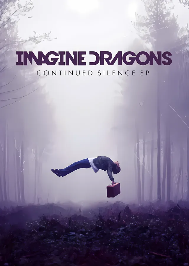 Imagine Dragons - Continued Silence EP metal tablo