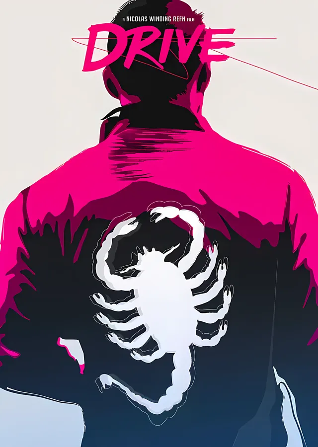 Drive - Akrepli Ceket metal tablo
