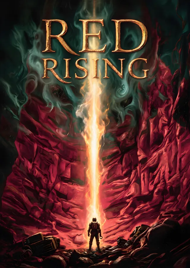 Red Rising - Kızıl Vadi metal tablo