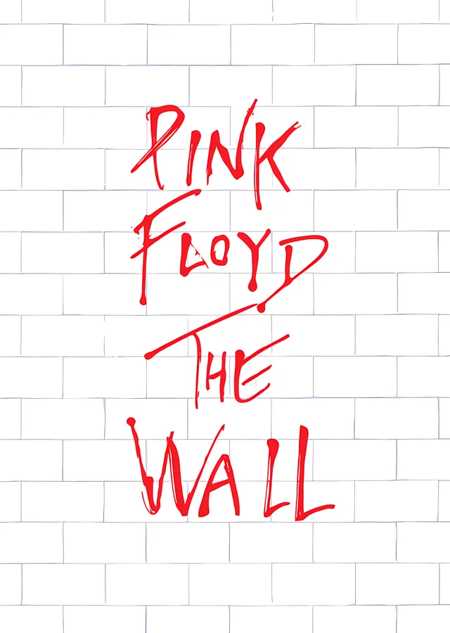 Pink Floyd - The Wall: Tuğla Duvar metal tablo