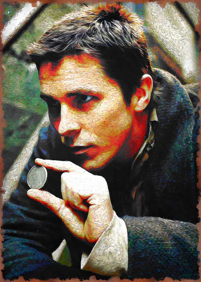 The Prestige - Parmaklar Arasındaki Madeni Para metal tablo
