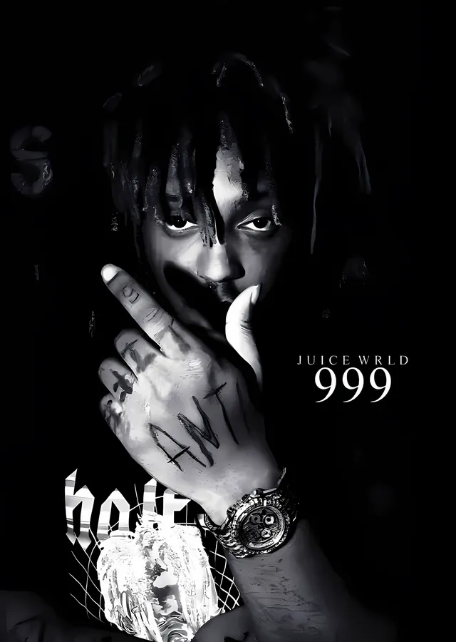 Juice WRLD - Koyu Zeminde 999 metal tablo