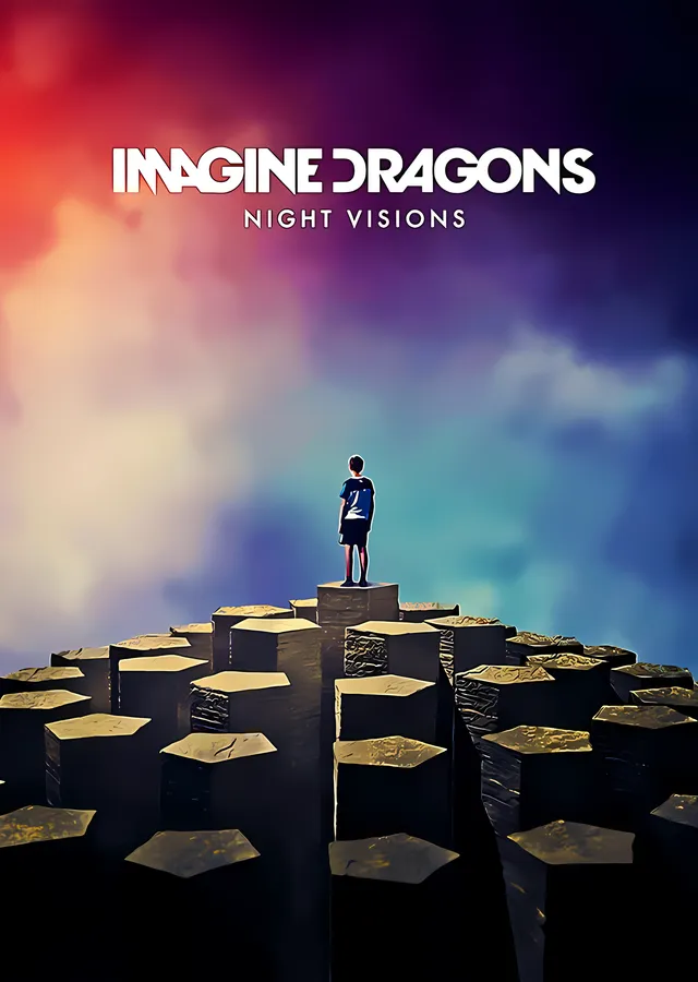 Imagine Dragons - Night Visions metal tablo