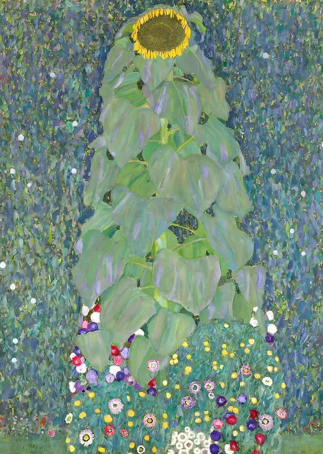 Gustav Klimt - Ayçiçeği Tablosu