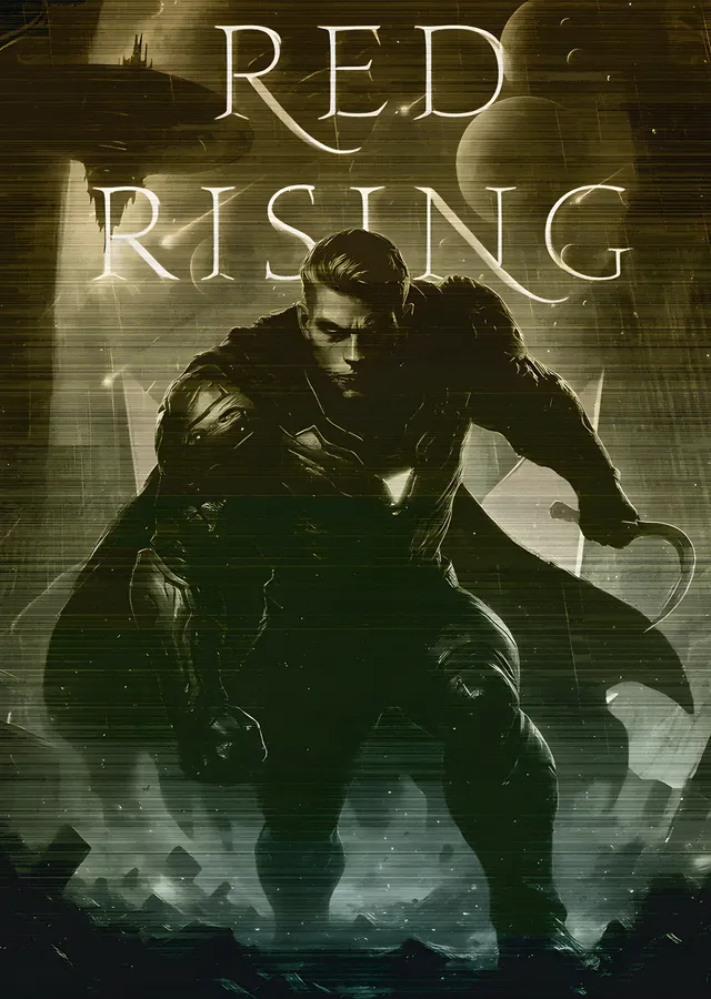 Red Rising - Sisli Savaş Alanı metal tablo