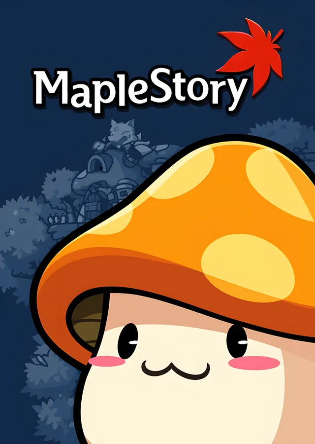 MapleStory: Turuncu Mantar Karakteri metal tablo
