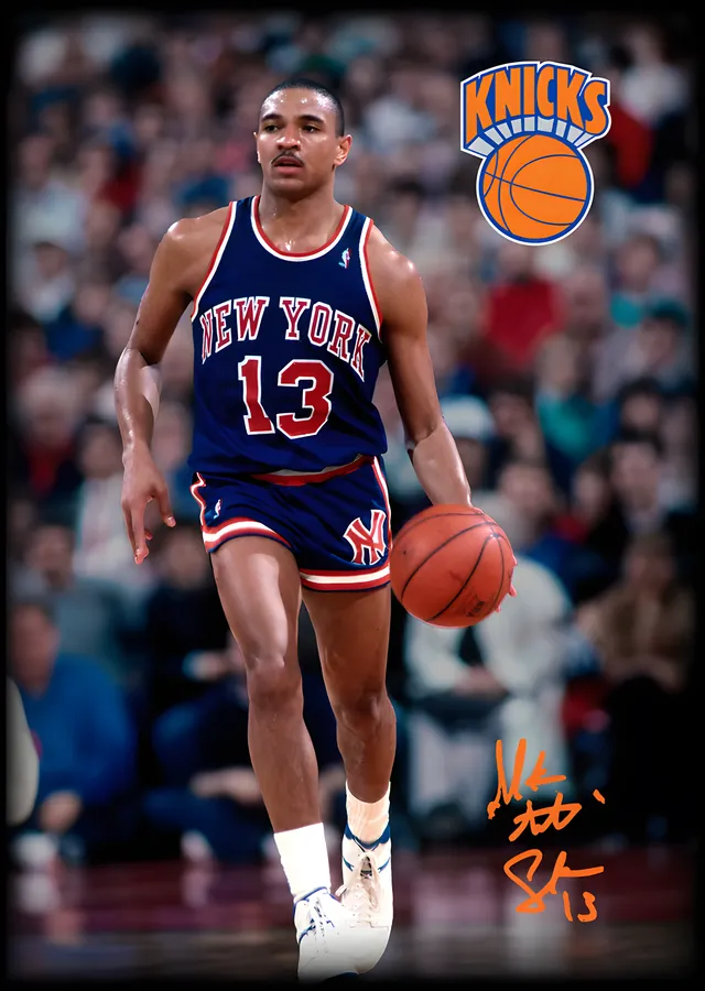 Mark Jackson - New York Knicks metal tablo