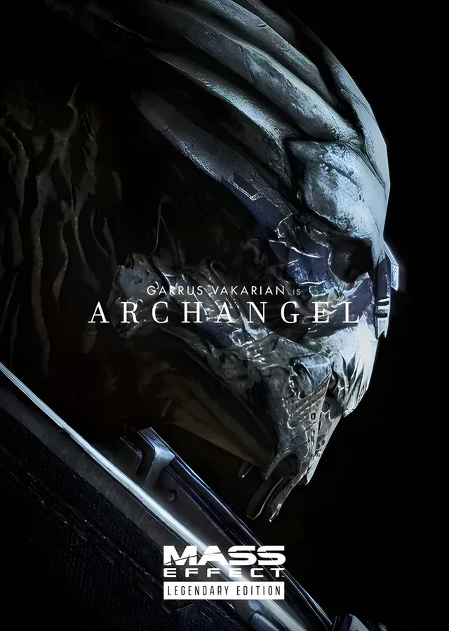 Mass Effect: Garrus Vakarian Archangel metal tablo