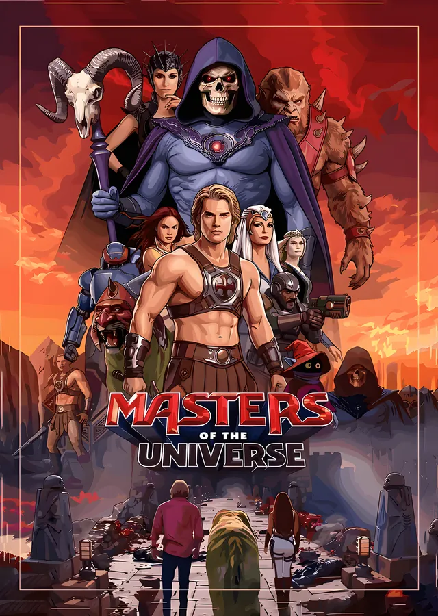 Masters of the Universe - Kadro metal tablo