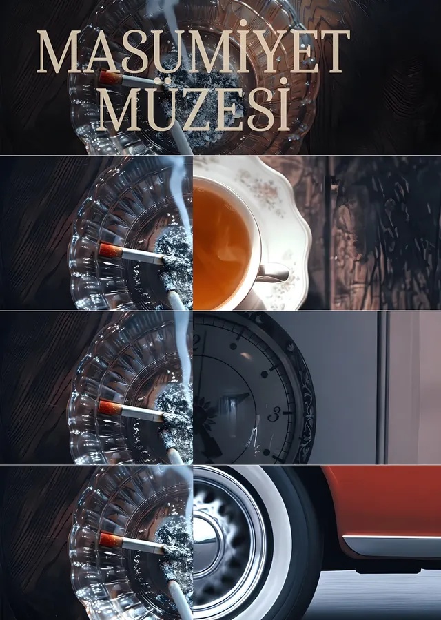 Masumiyet Müzesi - Nesneler metal tablo