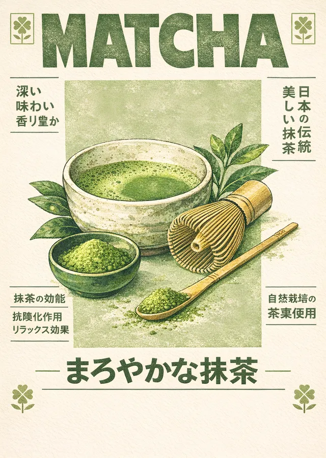 Matcha: Krem Zeminde Çay Seremonisi Takımı metal tablo