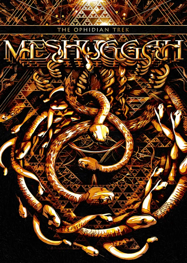 Meshuggah - The Ophidian Trek metal tablo