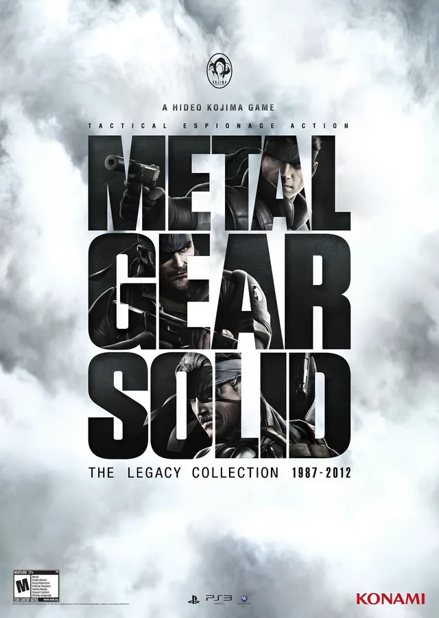 Metal Gear Solid - The Legacy Collection metal tablo