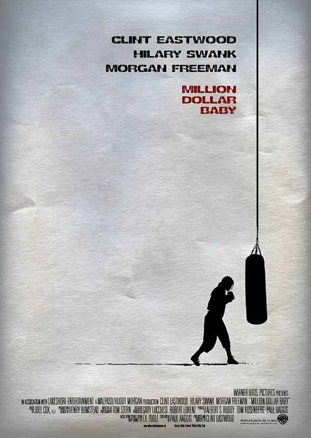 Million Dollar Baby Minimalist metal tablo