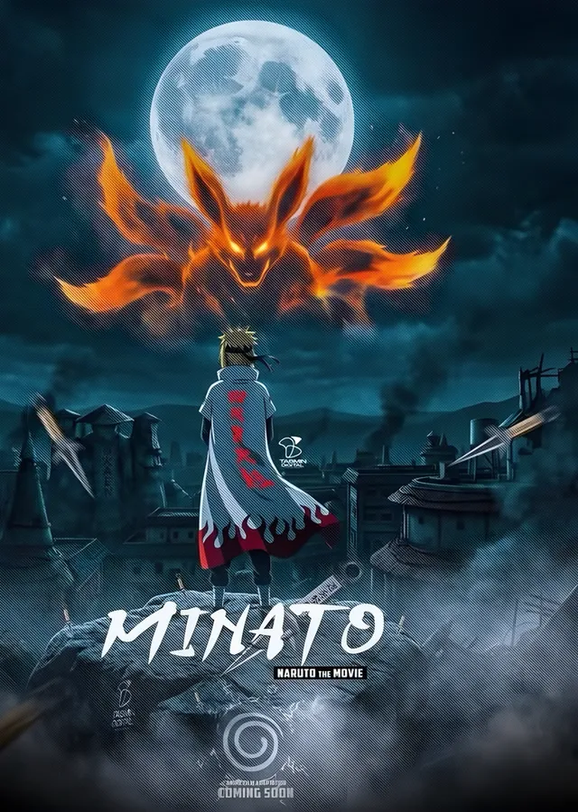 Minato - Naruto Film Afişi metal tablo