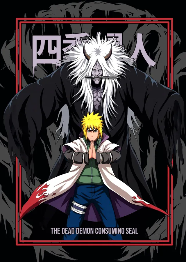 Minato - Shiki Fujin Mührü metal tablo