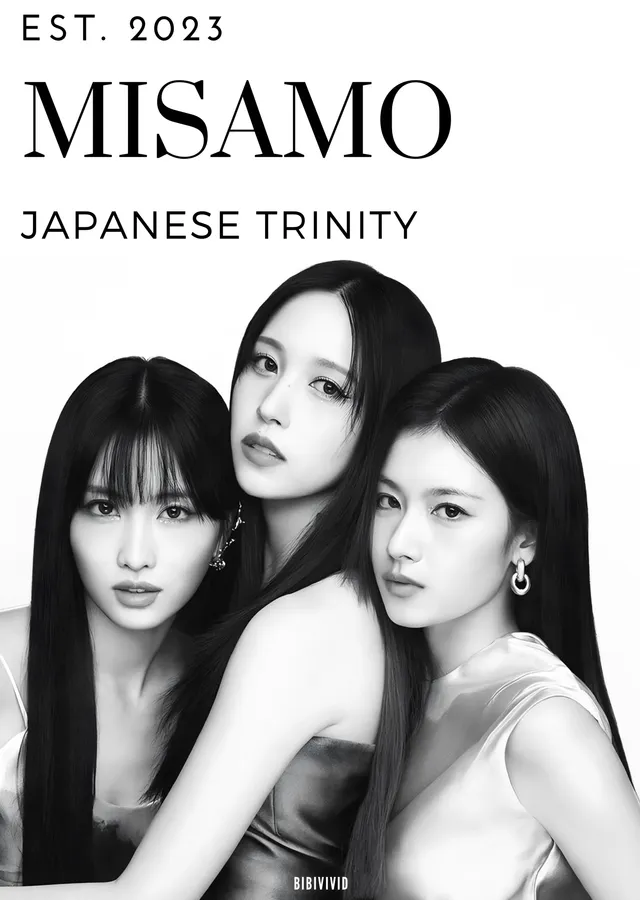 MISAMO - Japanese Trinity metal tablo