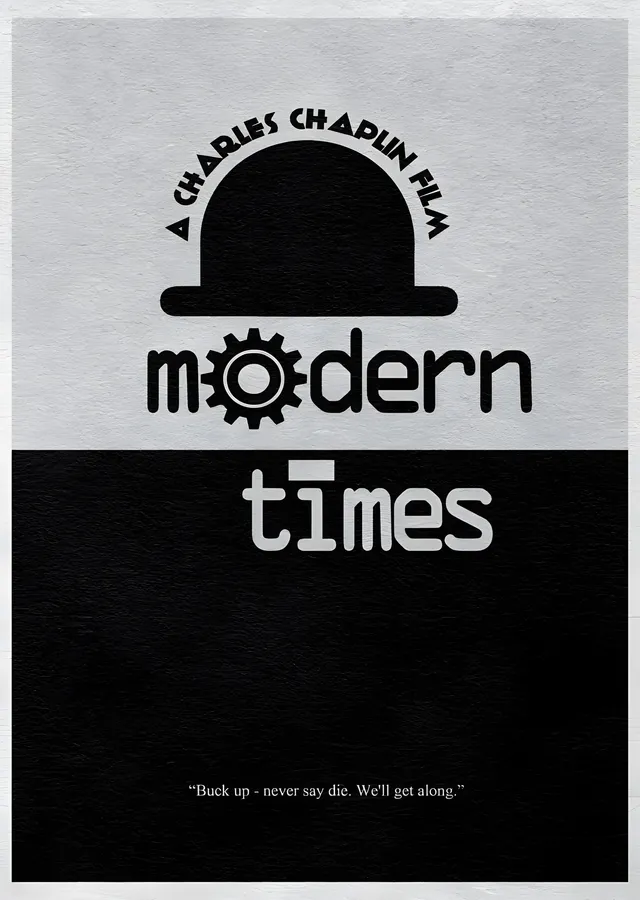 Modern Times metal tablo