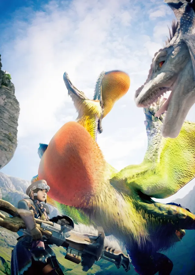 Monster Hunter Tri: Kayalıkta Karşılaşma metal tablo