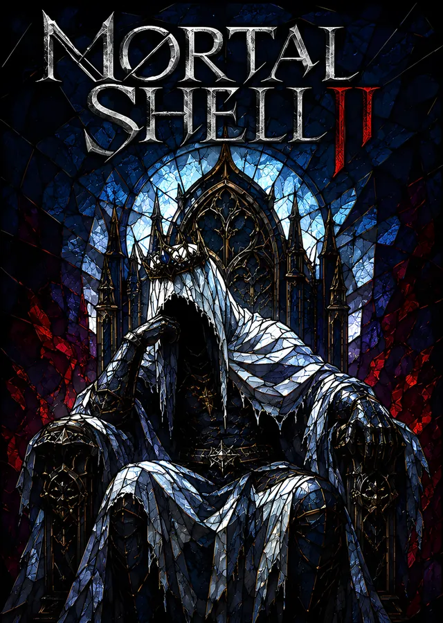 Mortal Shell II: Vitray Tahtta Kral metal tablo