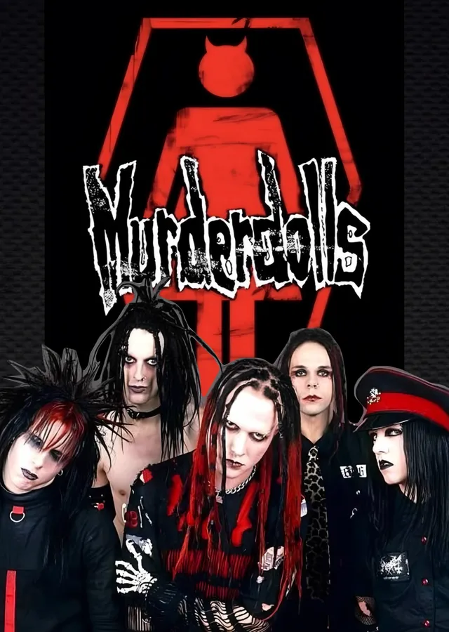 Murderdolls - Kırmızı Tabut metal tablo