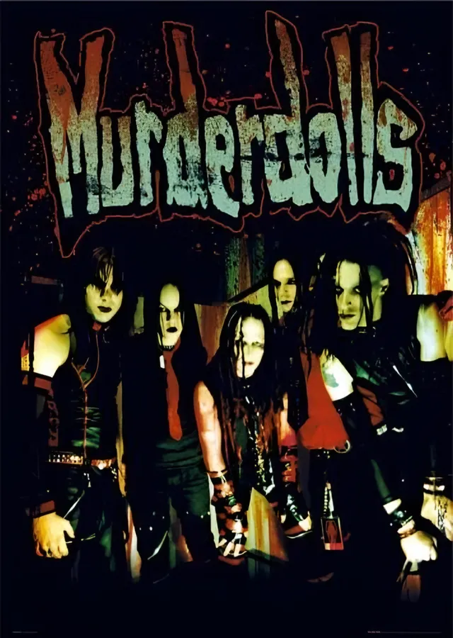 Murderdolls - Sahne Öncesi metal tablo