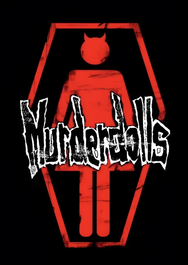 Murderdolls - Tabut Amblemi metal tablo